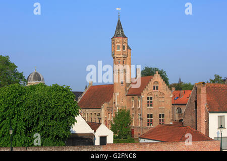 Le Saint Sébastien Guild (fondé entre 1379-1396) à Bruges, Belgique Banque D'Images