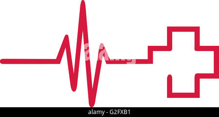 Premiers soins avec fréquence cross Banque D'Images