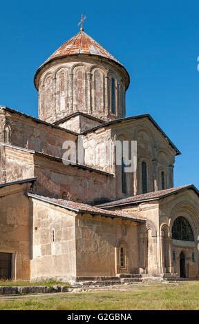 Église de la Très Sainte Vierge Marie, monastère de Gelati, UNESCO World Heritage Site, près de Kutaisi, Géorgie, région Imereti Banque D'Images