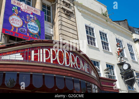 Autour de la ville de Bristol England UK l'Hippodrome Theatre Banque D'Images