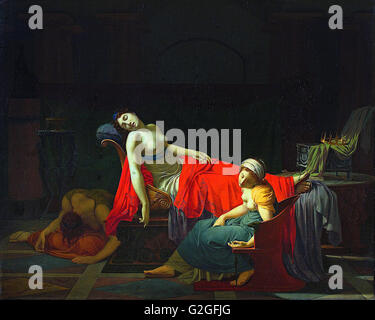 Jean-Baptiste Regnault - La mort de Cléopâtre - Museum Kunstpalast, Düsseldorf Banque D'Images