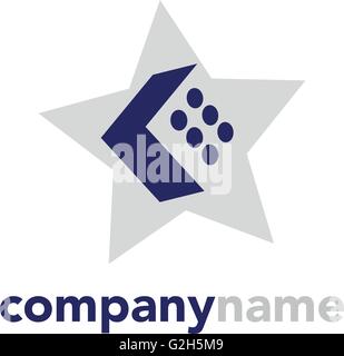 Logo Casino icône. Casino poker, cartes ou jeu de casino et de l'argent. Casino vector icons. Les jeux de casino. Cartes de casino Illustration de Vecteur