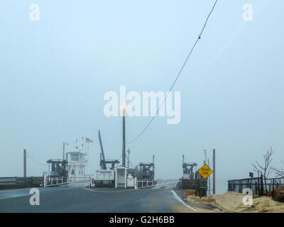 Shelter Island Ferry Terminal, North Haven Banque D'Images