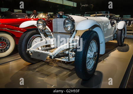 STUTTGART, ALLEMAGNE - Mars 19, 2016 Voiture de sport : 27/170/225 Mercedes-Benz SSK PS (Super-Sport-Kurz (DE) - Super Sport courte (EN)), Banque D'Images