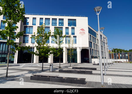 Le bâtiment du collège moderne, Merthyr Tydfil, South Wales, UK. Banque D'Images