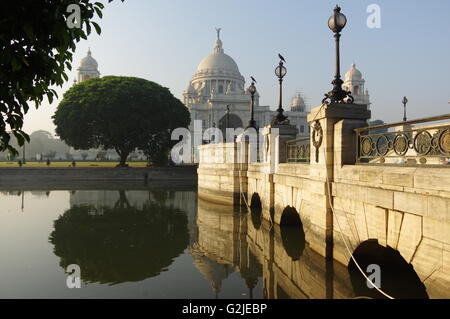 Victoria Memorial, Calcutta, Kolkata, Inde Banque D'Images