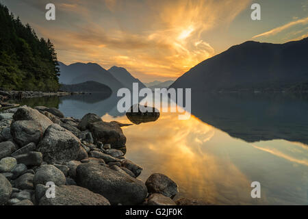 Lac Alouette, Golden Ears Provincial Park, Maple Ridge, Vancouver, British Columbia, Canada Banque D'Images