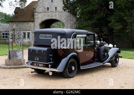 1933 Rolls Royce Phantom II Sedanca de Ville Banque D'Images