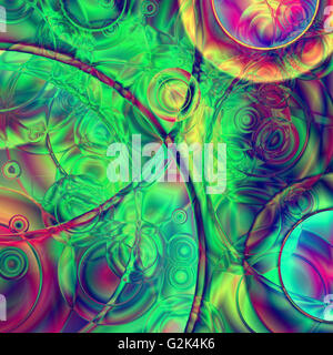 Abstract background gradients horizon coloriage d'effets visuels Banque D'Images