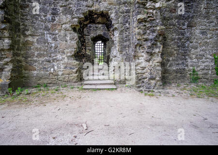 Les ruines de Whalley Abbey dans le Lancashire, Whalley Abbey est une ancienne abbaye cistercienne Banque D'Images