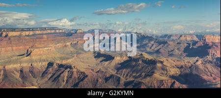 Panorama du Parc National du Grand Canyon en Arizona, États-Unis Banque D'Images