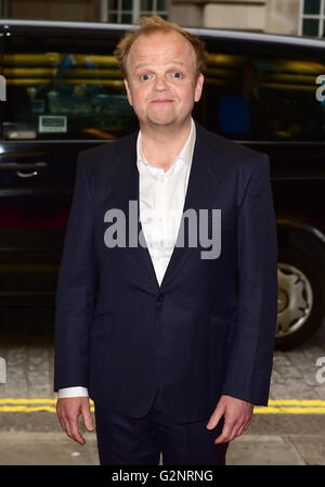 Toby Jones assistant à la première de 'UK conte de fées" tenue à l'Curzon Mayfair, Londres. ASSOCIATION DE PRESSE Photo. Photo date : mercredi 1er juin 2016. Crédit photo doit se lire : Ian West/PA Wire Banque D'Images