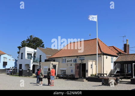 Harbour Inn pub au port de Southwold, Suffolk Angleterre UK Banque D'Images