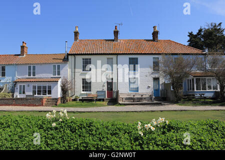 Maisons à Port-de-Southwold, Suffolk Angleterre UK Banque D'Images