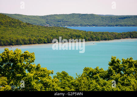 Pictured Rocks National Lakeshore Banque D'Images