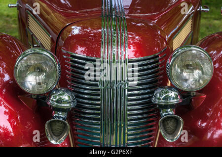 Voiture vintage tchécoslovaque Aero 50 cabriolet Sodomka, voiture de l'année de production 1938 Banque D'Images