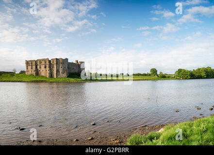 Le château de Carew à Pembrokeshire au Pays de Galles Banque D'Images