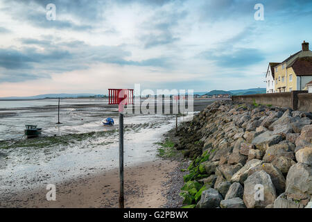 Le port de Minehead sur la côte du Somerset Banque D'Images