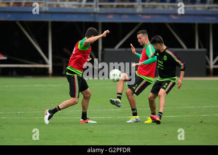 Ca, USA. 31 mai, 2016. SAN DIEGO, CA-Mai 31, 2016 : | .Mexico's national soccer team se prépare pour un match amical contre le Chili à Qualcomm Stadium. © Misael Virgen/San Diego Union-Tribune/ZUMA/Alamy Fil Live News Banque D'Images