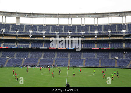 Ca, USA. 31 mai, 2016. SAN DIEGO, CA - 31 MAI 2012 : | .Le Mexique se prépare pour leur match amical contre le Chili mercredi à Qualcomm Stadium. © Misael Virgen/San Diego Union-Tribune/ZUMA/Alamy Fil Live News Banque D'Images