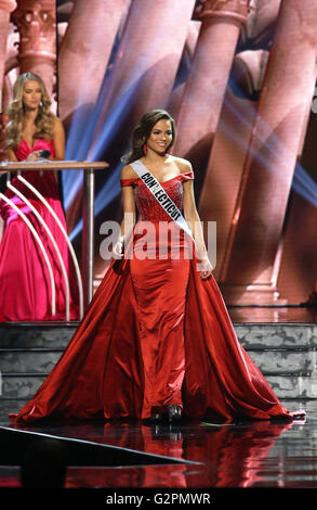 Las Vegas, NV, USA. 1er juin 2016. 01 juin 2016 - Las Vegas, Nevada - Miss California, Tiffany Ann Teixeira. Concours de Miss USA 2016 Compétition préliminaire à la T-Mobile Arena. Crédit photo : MJT/AdMedia : Crédit Mjt/AdMedia/ZUMA/Alamy Fil Live News Banque D'Images