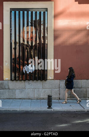 Madrid, Espagne, 2 juin 2016. L'extérieur vue de la Musée Romantique à Madrid, Espagne. Enrique Davó/Alamy Live News. Banque D'Images