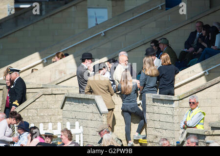 Shepton Mallet, Royaume-Uni. 2 juin, 2016. Michael Eavis a la baignoire et West Show 2016. James Thomas/Alamy Live News Banque D'Images