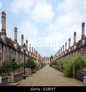 Le bien connu et célèbre du vicaire près de Wells, Somerset, Angleterre, Mai 2016 Banque D'Images