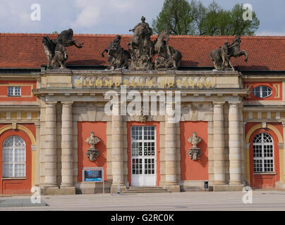 Entrée du Musée du Film de Potsdam, Potsdam, Berlin, l'allemand, l'Union européenne. Banque D'Images