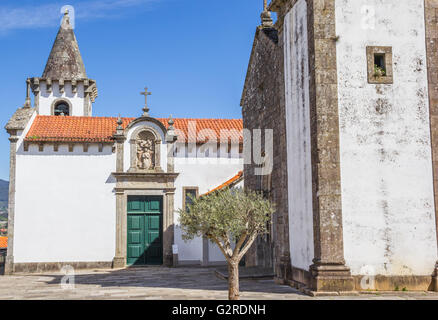 Église Santa Maria dos Anjos dans Valença do Minho, Portugal Banque D'Images