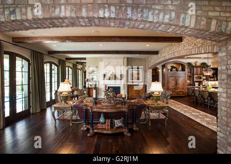 Photographie d'une maison privée dans le United States Banque D'Images