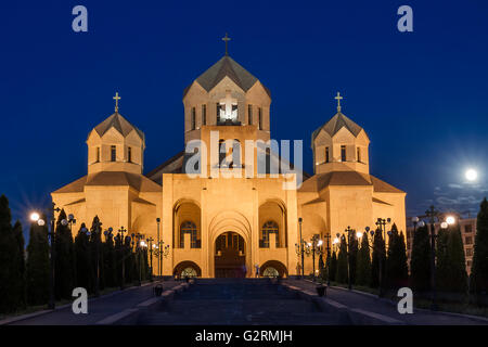 Cathédrale de Saint Grégoire l'Illuminateur, à Erevan, Arménie. Banque D'Images