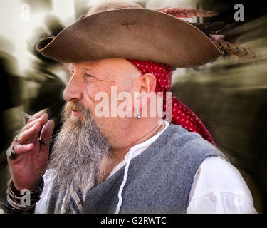 Go - DEVON : Pirate au Festival 2016 Pirate Brixham Banque D'Images