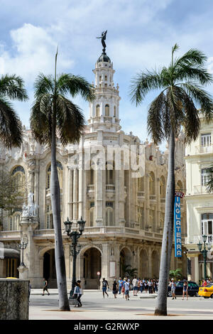 Gran Teatro de La Habana Alicia Alonso, Parque Central, La Havane, Cuba Banque D'Images