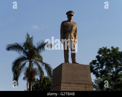 L'Ouganda, Kampala, statue de Freddie mutesa Banque D'Images