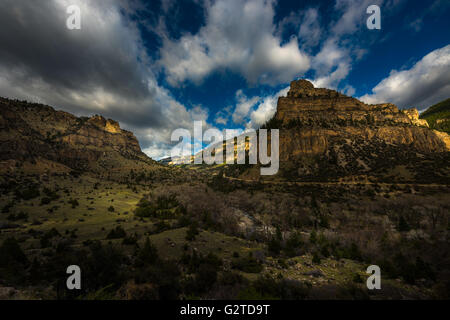 Leigh Creek, dix couchages, Canyon Bretagne France Banque D'Images