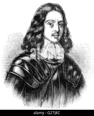 Sir Thomas Fairfax, 3e Lord Fairfax de Cameron, surnommé 'Tom' noir était un parlementaire et général commandant en chef pendant la guerre civile anglaise. Banque D'Images