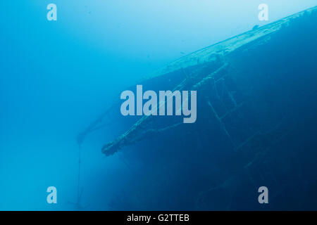 L'Hilma Hooker est un naufrage dans la mer des Caraïbes autour de Bonaire. V.D. Photo Banque D'Images