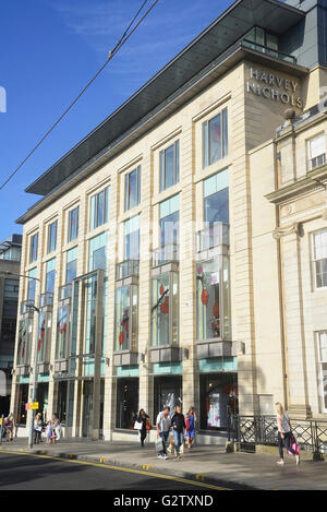 L'Écosse, Édimbourg, Harvey Nichols sur St Andrew Square.. Banque D'Images