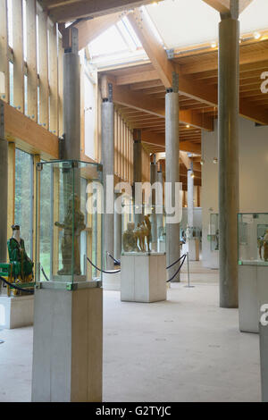 L'Écosse, Glasgow, côté sud, Burrell Collection, de l'Est salle d'Art. Banque D'Images