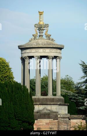 L'Écosse, le pays de Burns, Burns National Heritage Park, Burns Monument. Banque D'Images