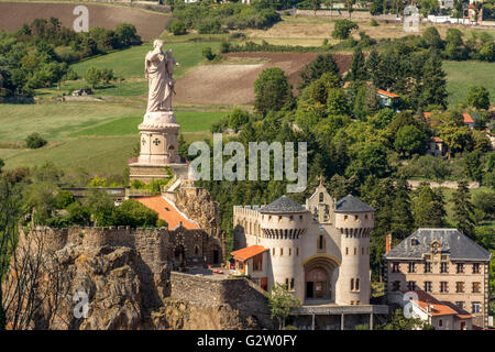 Espaly Saint Marcel, statue de St Joseph de Bon Espoir, la Haute Loire, Auvergne, France, Europe Banque D'Images
