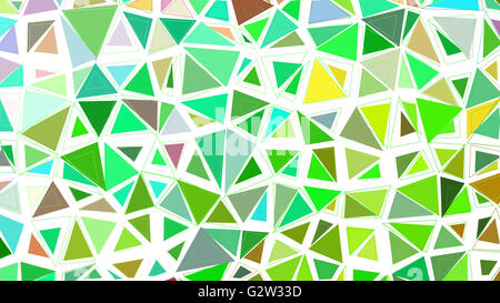 Résumé de l'herbe verte de lowploly gradient coloré frais de triangles arrière-plan pour les utiliser dans la conception. Banque D'Images
