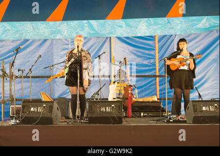 Shepton Mallet, Royaume-Uni. 2 juin, 2016. Le Honeyfire à la baignoire et West Show 2016. James Thomas/Alamy Live News Banque D'Images