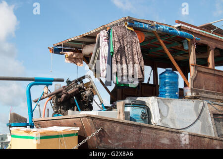 Les marchés flottants de Cai Rang à Can Tho sur la rivière du Mékong, au Vietnam, Asie Banque D'Images