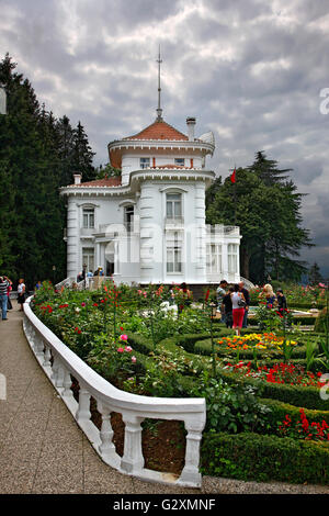 Le kiosque d'Ataturk (ancien 'Kapayiannides Mansion'), région de la mer Noire, Trabzon, Turquie Banque D'Images