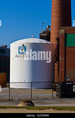 Lafayette, IN - Circa Novembre 2015 : Alcoa Incorporated forger et d'Extrusion Usine II Banque D'Images