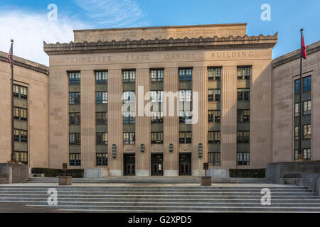 John Sevier State Office Building dans le centre de Nashville, Tennessee Banque D'Images