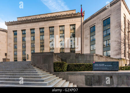 John Sevier State Office Building dans le centre de Nashville, Tennessee Banque D'Images