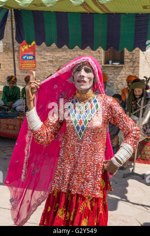 Cross dresser Islamabad au Pakistan Banque D'Images